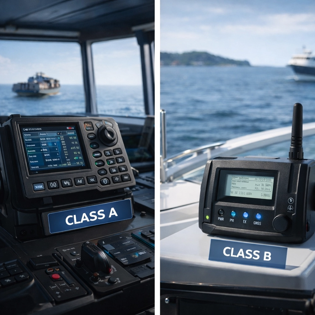 AIS class A & AIS Class B